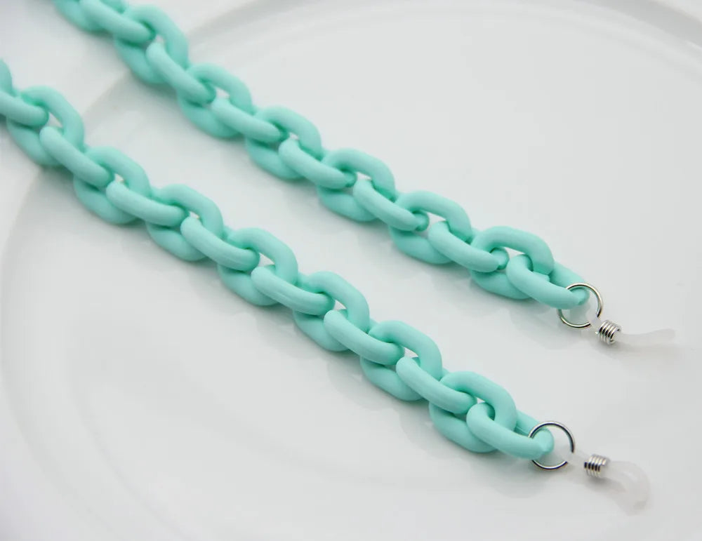 Acrylic Candy Color Glasses Chains