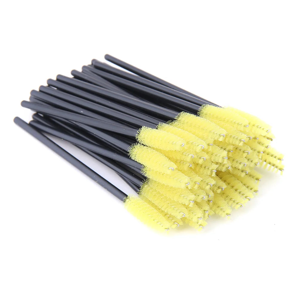 Eyelash Brushes / Mascara wands - False Eye Lashes Extension Tools Eyebrow Brush Mascara Wands Applicator Spoolers Lashes Cosmetic Tool