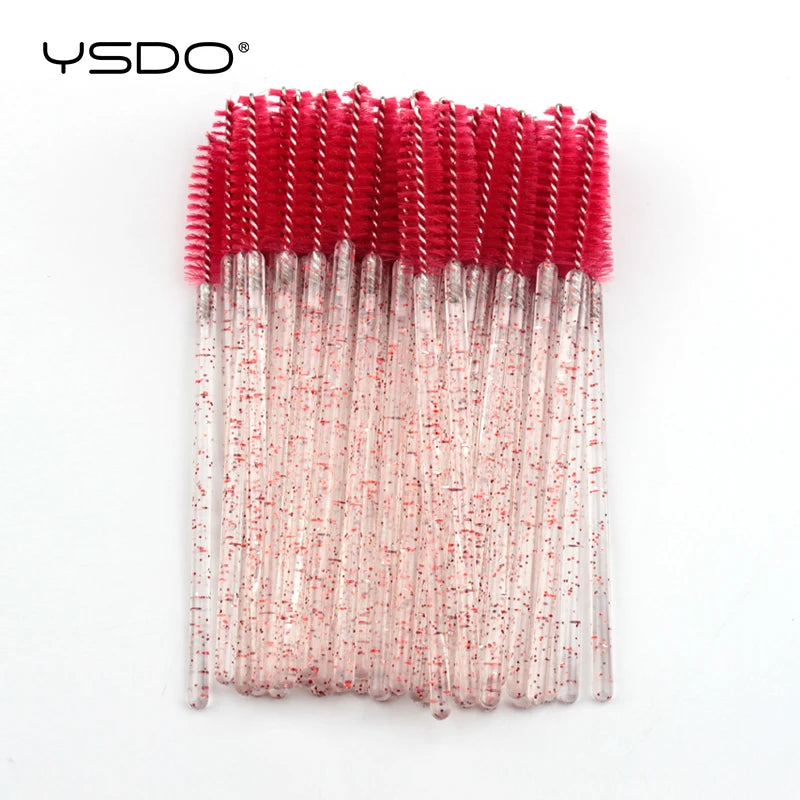 Eyelash Brushes / Mascara wands - False Eye Lashes Extension Tools Eyebrow Brush Mascara Wands Applicator Spoolers Lashes Cosmetic Tool