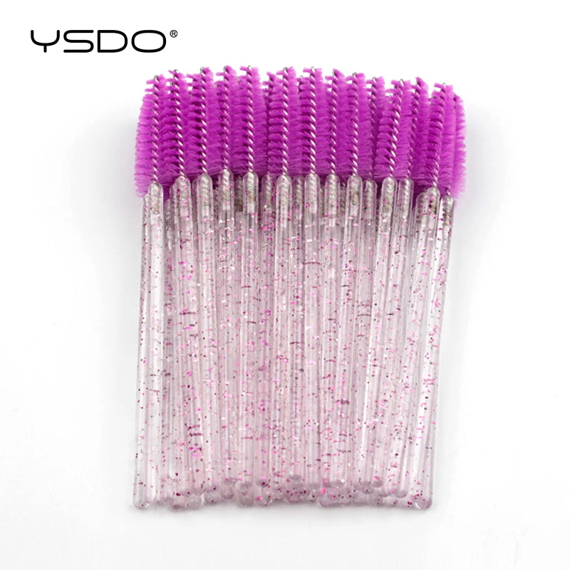 Eyelash Brushes / Mascara wands - False Eye Lashes Extension Tools Eyebrow Brush Mascara Wands Applicator Spoolers Lashes Cosmetic Tool