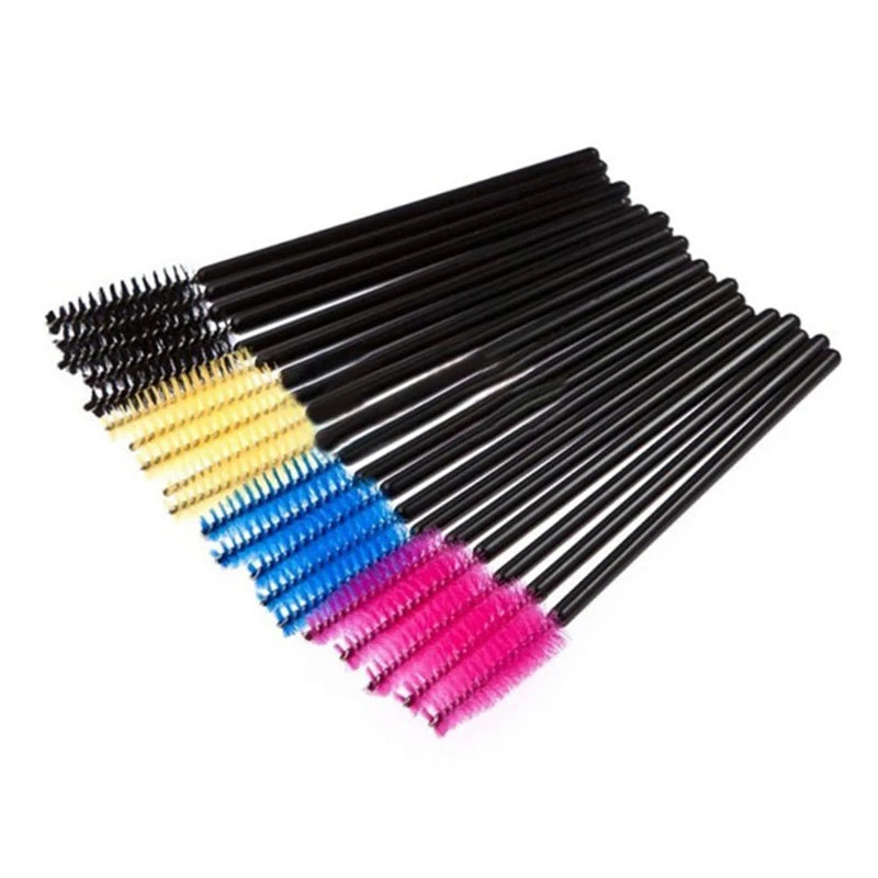 Eyelash Brushes / Mascara wands - False Eye Lashes Extension Tools Eyebrow Brush Mascara Wands Applicator Spoolers Lashes Cosmetic Tool