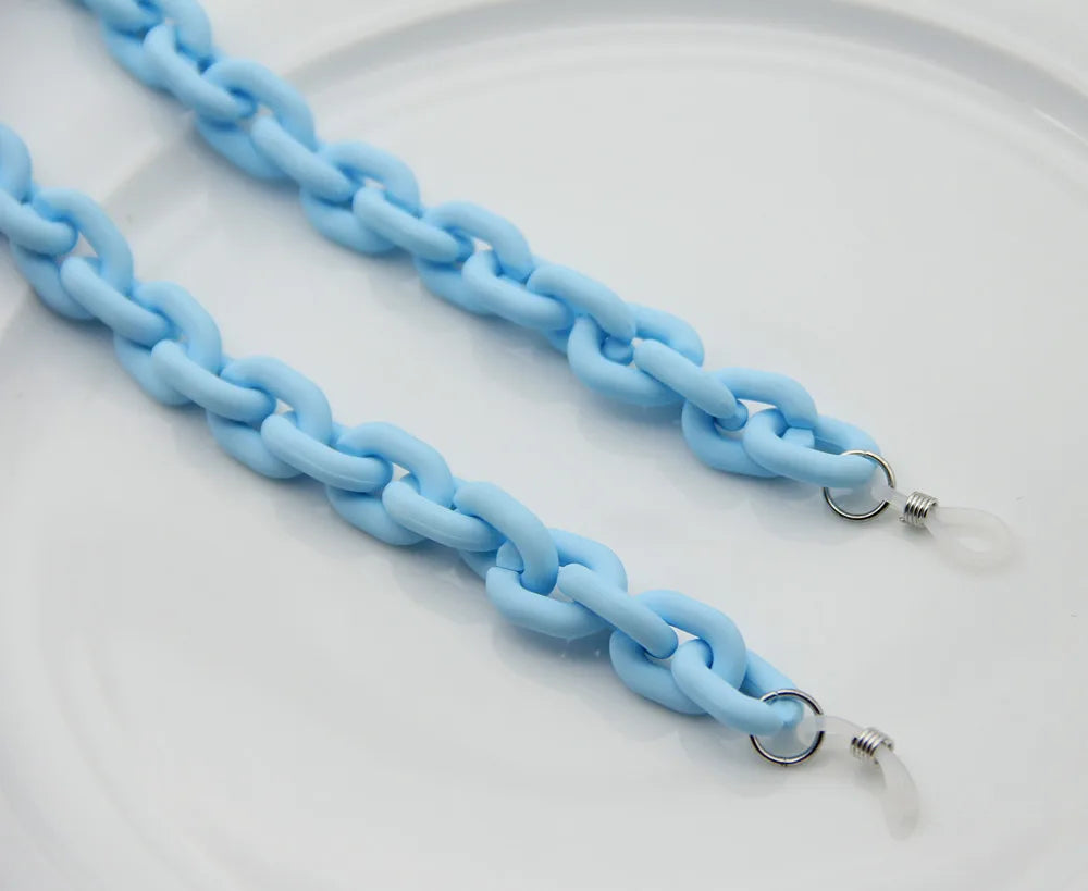 Acrylic Candy Color Glasses Chains