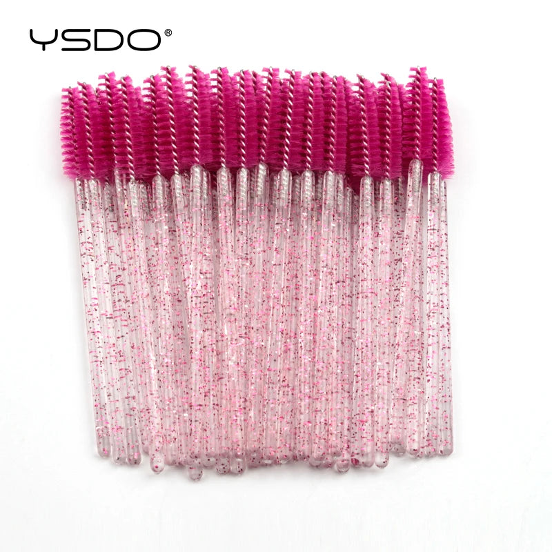 Eyelash Brushes / Mascara wands - False Eye Lashes Extension Tools Eyebrow Brush Mascara Wands Applicator Spoolers Lashes Cosmetic Tool