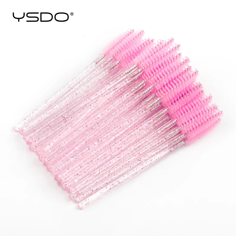 Eyelash Brushes / Mascara wands - False Eye Lashes Extension Tools Eyebrow Brush Mascara Wands Applicator Spoolers Lashes Cosmetic Tool