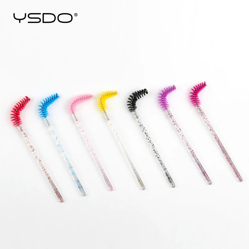 Eyelash Brushes / Mascara wands - False Eye Lashes Extension Tools Eyebrow Brush Mascara Wands Applicator Spoolers Lashes Cosmetic Tool
