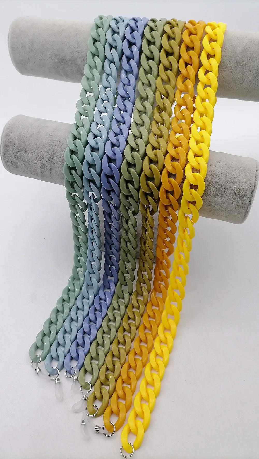FishSheep 2020 New Color Acrylic Sunglasses Chain Women Eyeglass Chains Reading Glasses Cord Holder Neck Strap Rope Lanyard