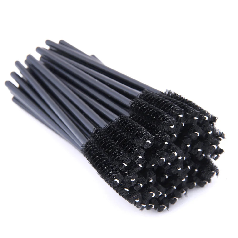 Eyelash Brushes / Mascara wands - False Eye Lashes Extension Tools Eyebrow Brush Mascara Wands Applicator Spoolers Lashes Cosmetic Tool