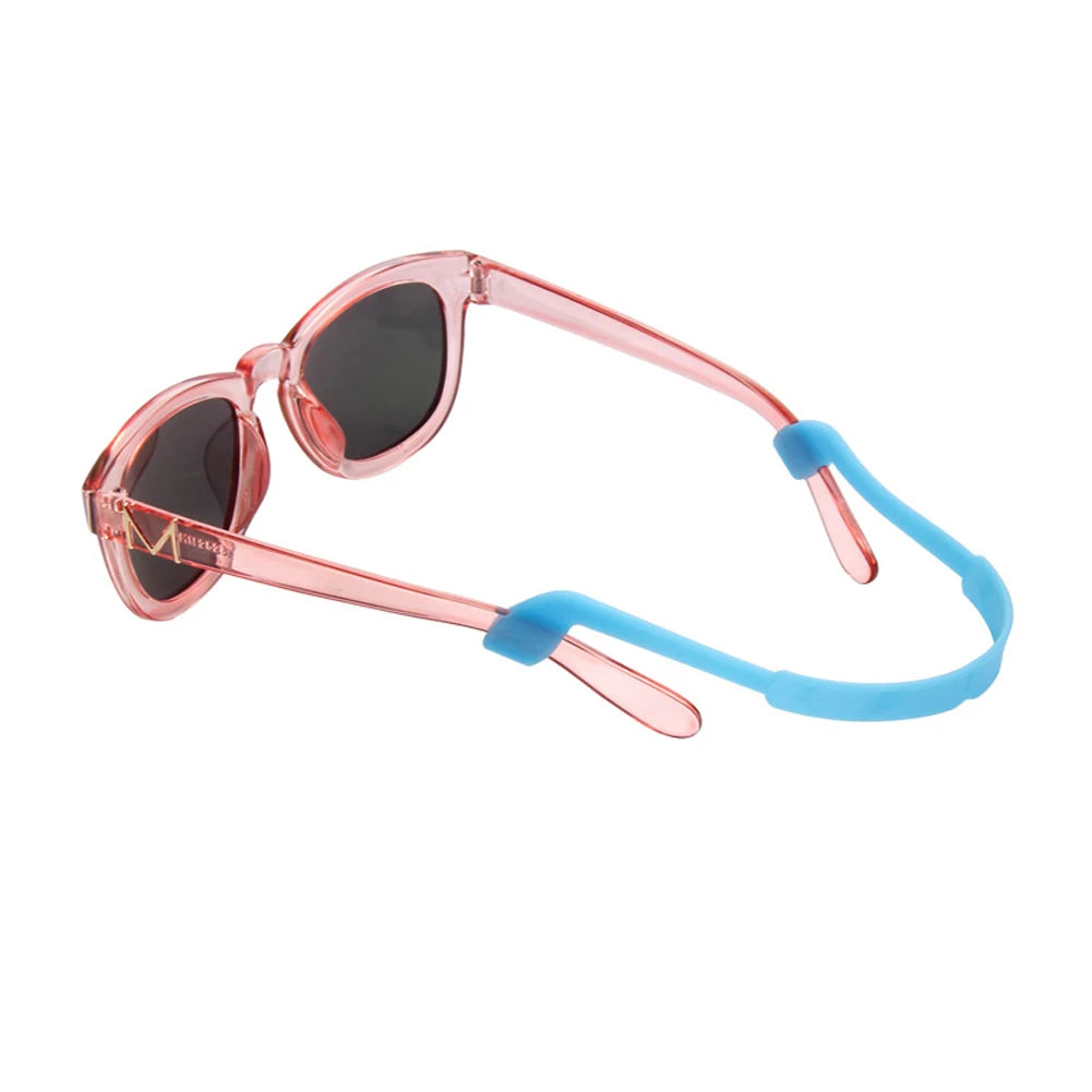 Silicone Eyeglasses Strap Children Glasses Safety Band Strap Retainer Sunglasses Band Cord Holder Sports Glasses Rope