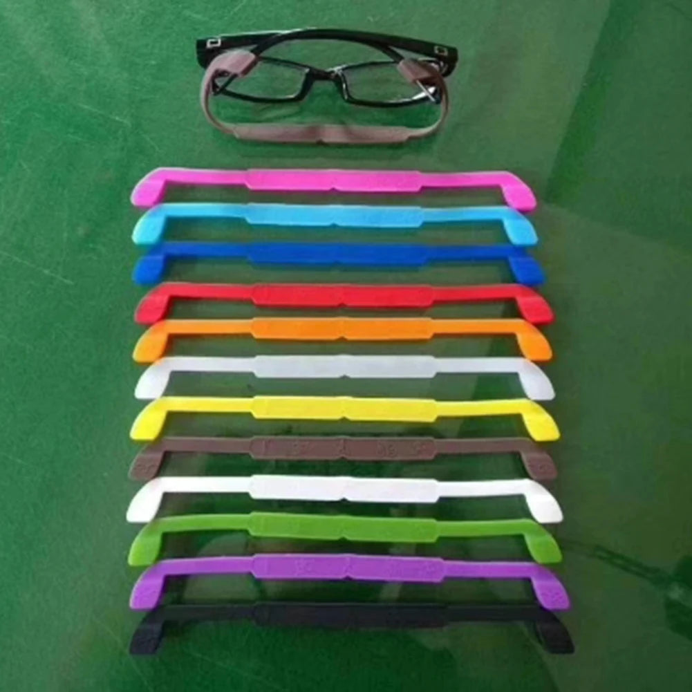 Silicone Eyeglasses Strap Children Glasses Safety Band Strap Retainer Sunglasses Band Cord Holder Sports Glasses Rope
