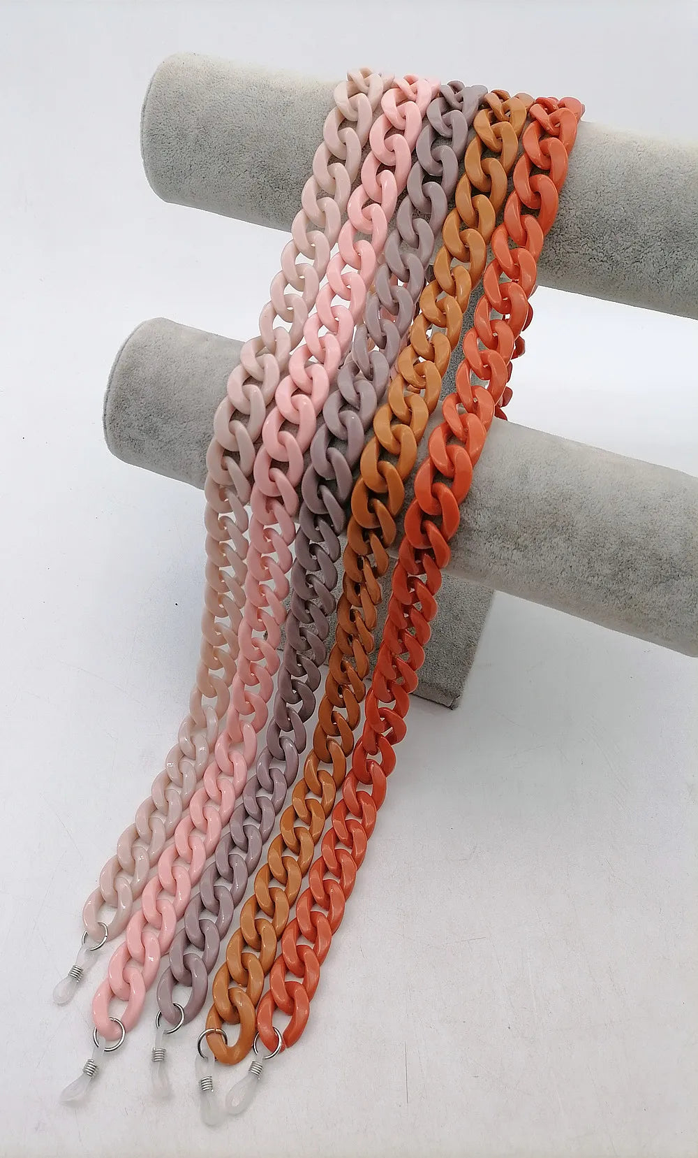 FishSheep 2020 New Color Acrylic Sunglasses Chain Women Eyeglass Chains Reading Glasses Cord Holder Neck Strap Rope Lanyard