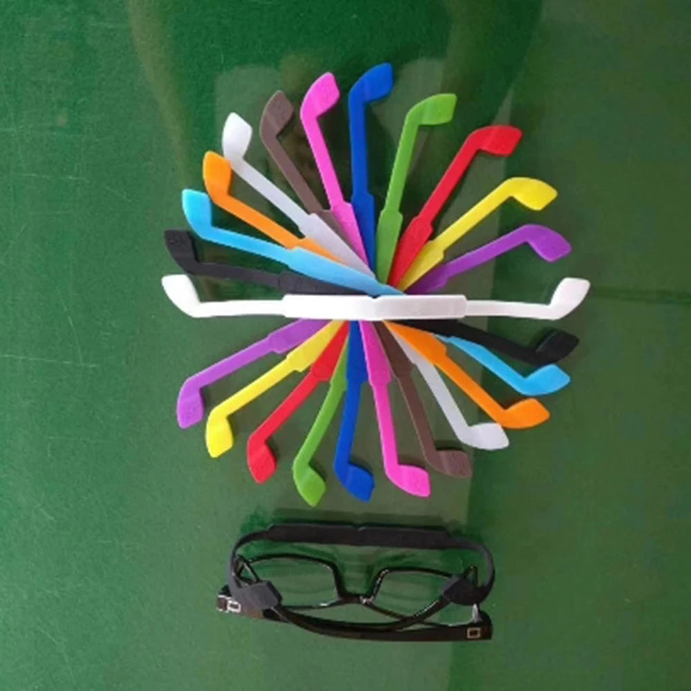 Silicone Eyeglasses Strap Children Glasses Safety Band Strap Retainer Sunglasses Band Cord Holder Sports Glasses Rope