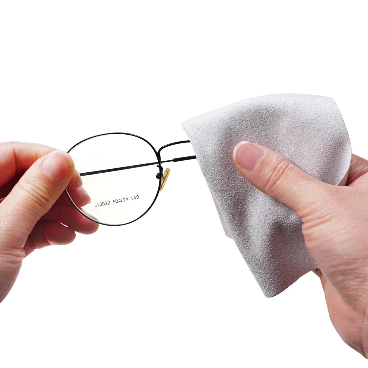 Five Eyeglass Cleaning Cloths - Microfiber adaptable for Screens, Lenses Nylon or Polaroid Glasses