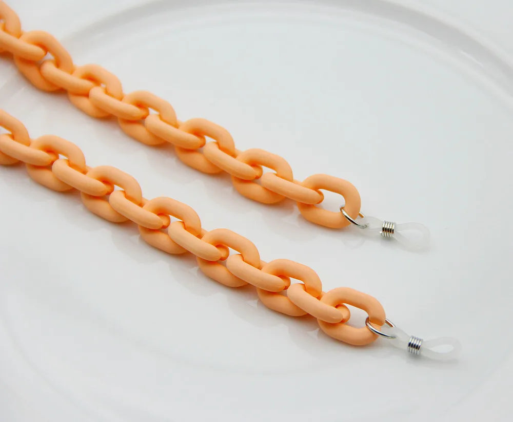 Acrylic Candy Color Glasses Chains