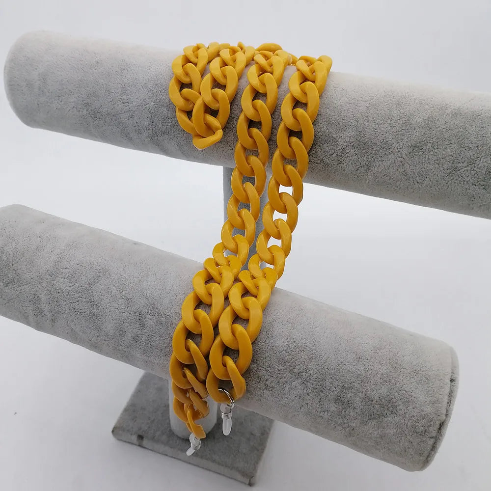 FishSheep 2020 New Color Acrylic Sunglasses Chain Women Eyeglass Chains Reading Glasses Cord Holder Neck Strap Rope Lanyard