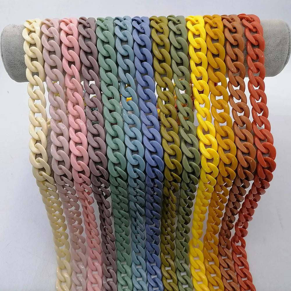 FishSheep 2020 New Color Acrylic Sunglasses Chain Women Eyeglass Chains Reading Glasses Cord Holder Neck Strap Rope Lanyard