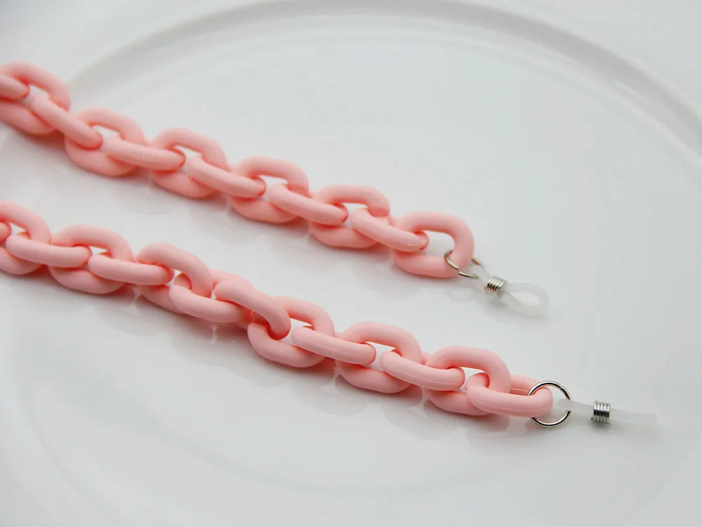 Acrylic Candy Color Glasses Chains