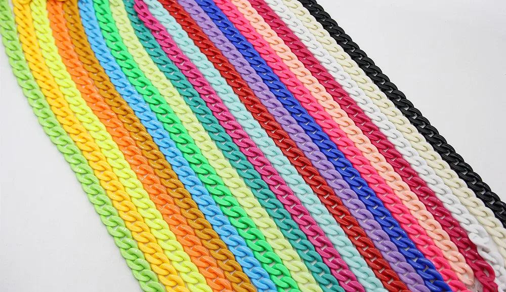 FishSheep 2020 New Color Acrylic Sunglasses Chain Women Eyeglass Chains Reading Glasses Cord Holder Neck Strap Rope Lanyard