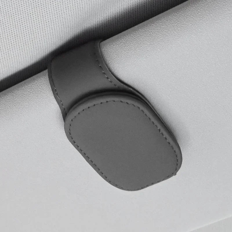 Car Glasses Case Sunglasses Clip Card Ticket Holder