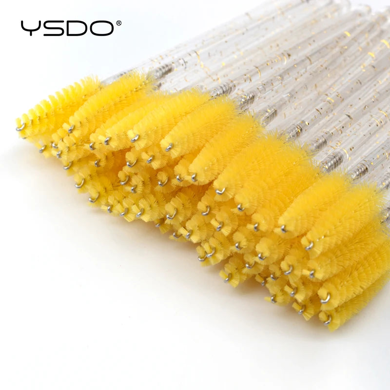 Eyelash Brushes / Mascara wands - False Eye Lashes Extension Tools Eyebrow Brush Mascara Wands Applicator Spoolers Lashes Cosmetic Tool