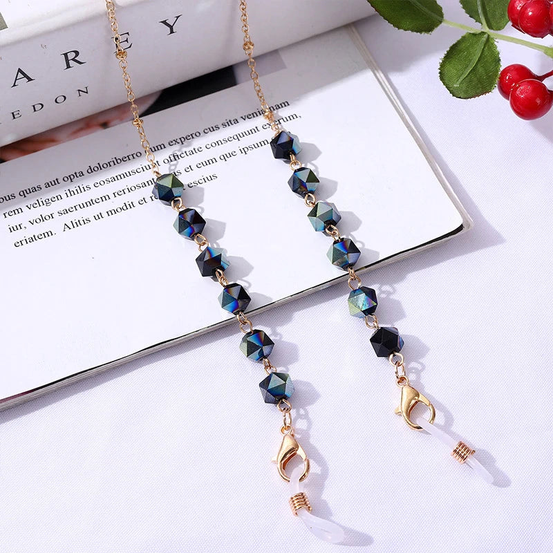 Bohemian Crystal Beaded Glasses Chains