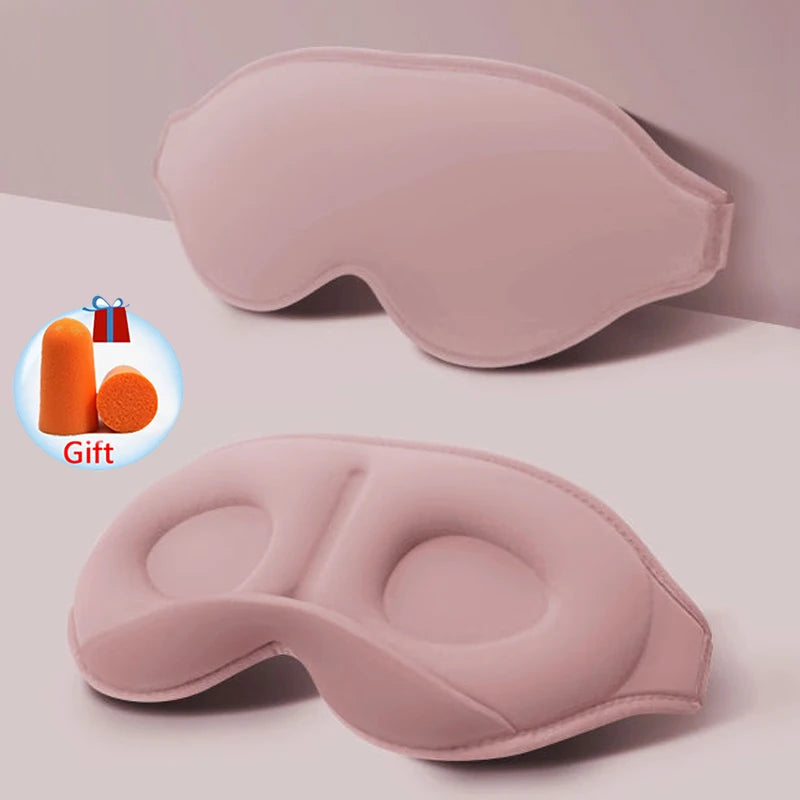 Soft 3D Sleep Mask 100% Light Blocking