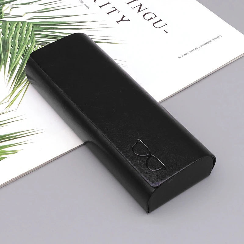 Rigid Glasses Case - New Fashion Fashion Myopia Sun Eye Box Men and Women Fashion Anti-pressure Mirror Case