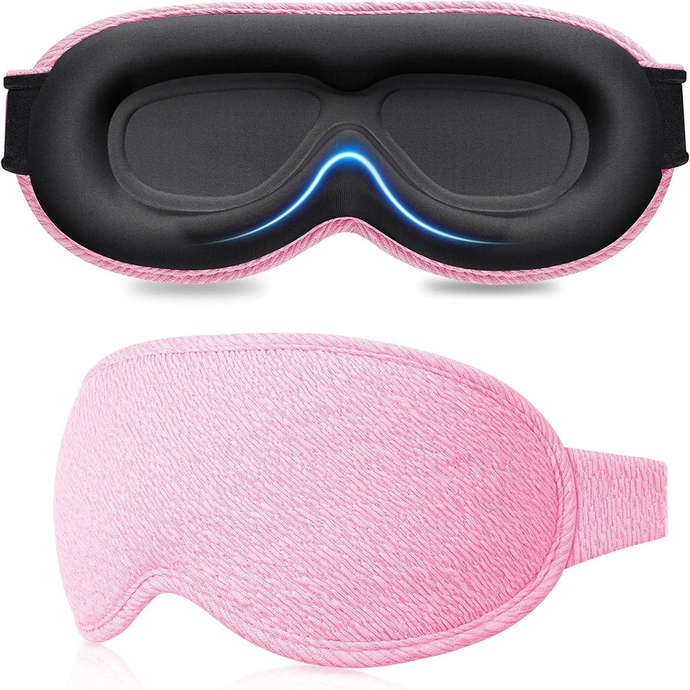 Soft 3D Sleep Mask 100% Light Blocking
