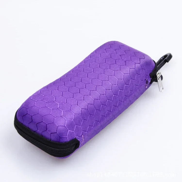 Honeycomb Glasses Case with Optional Lanyard Clip