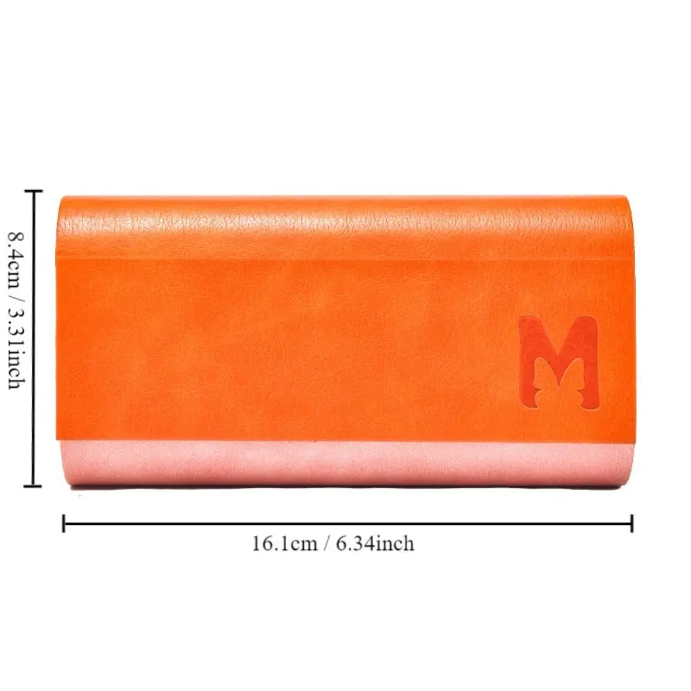 DOUBLE Glasses Case - For 2 Pair Eyeglasses Holder Portable Glasses Case Double Layer Glasses Case