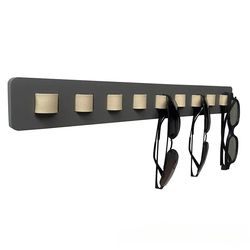 Wall Mounted Wooden Eyeglass Storage Rack