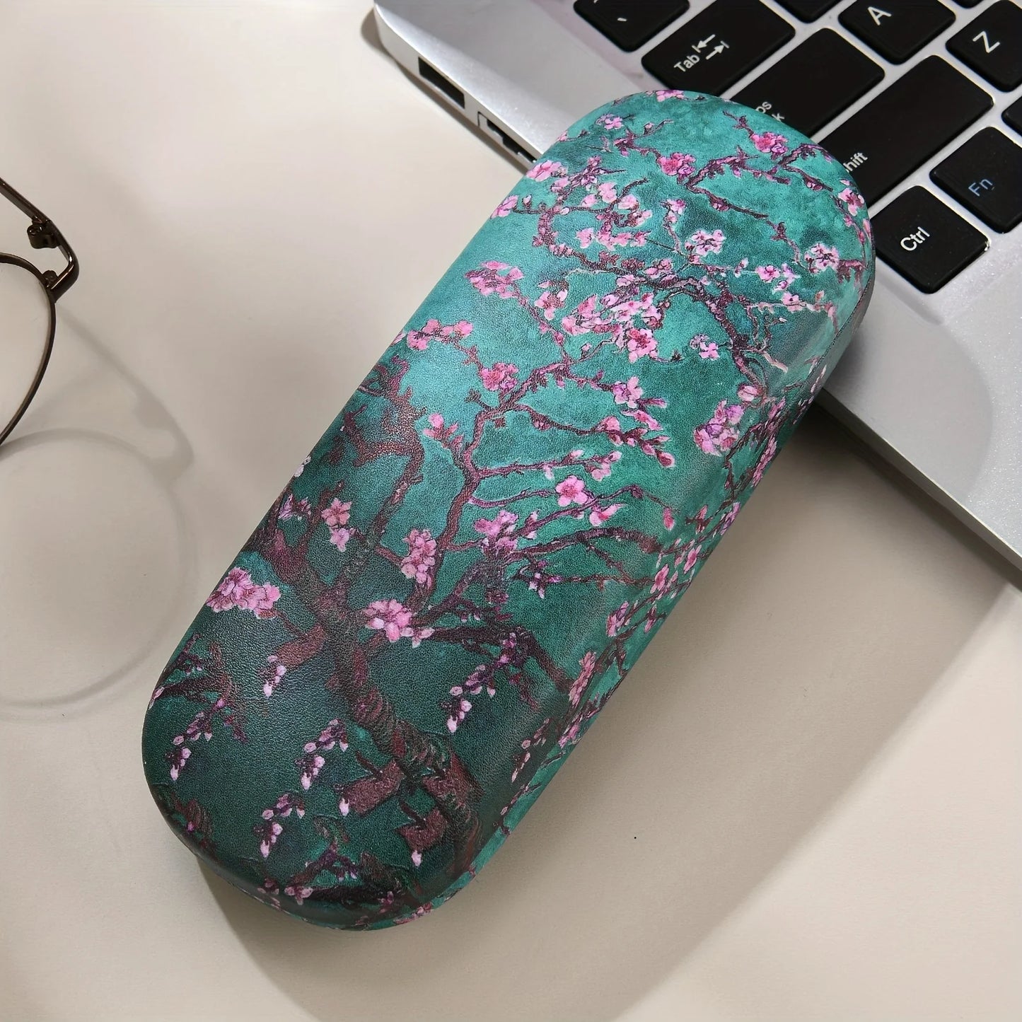 Van Gogh Inspired Glasses Case - Durable, Portable Eyewear Storage For Men & Women Case Holder