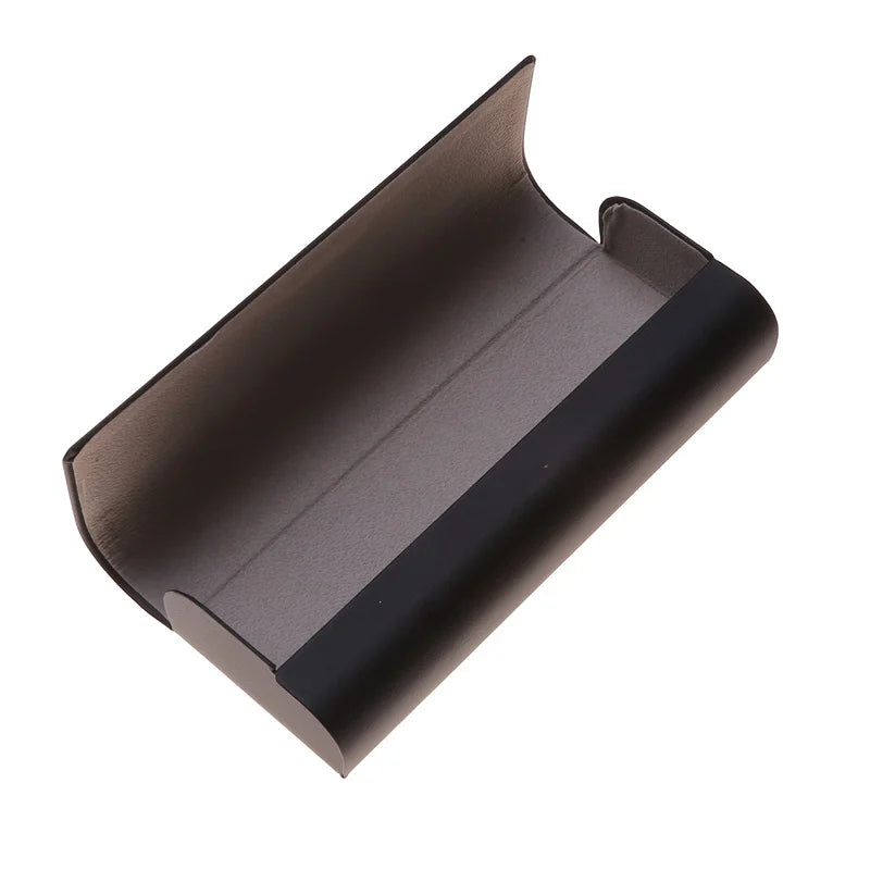 PU Leather Glasses Box - Men Women Sunglasses Spectacle Storage Box Portable Anti-Pressure Eyeglasses Bag Eyewear Accesso