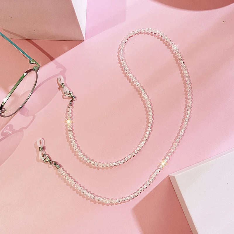Bohemian Crystal Beaded Glasses Chains