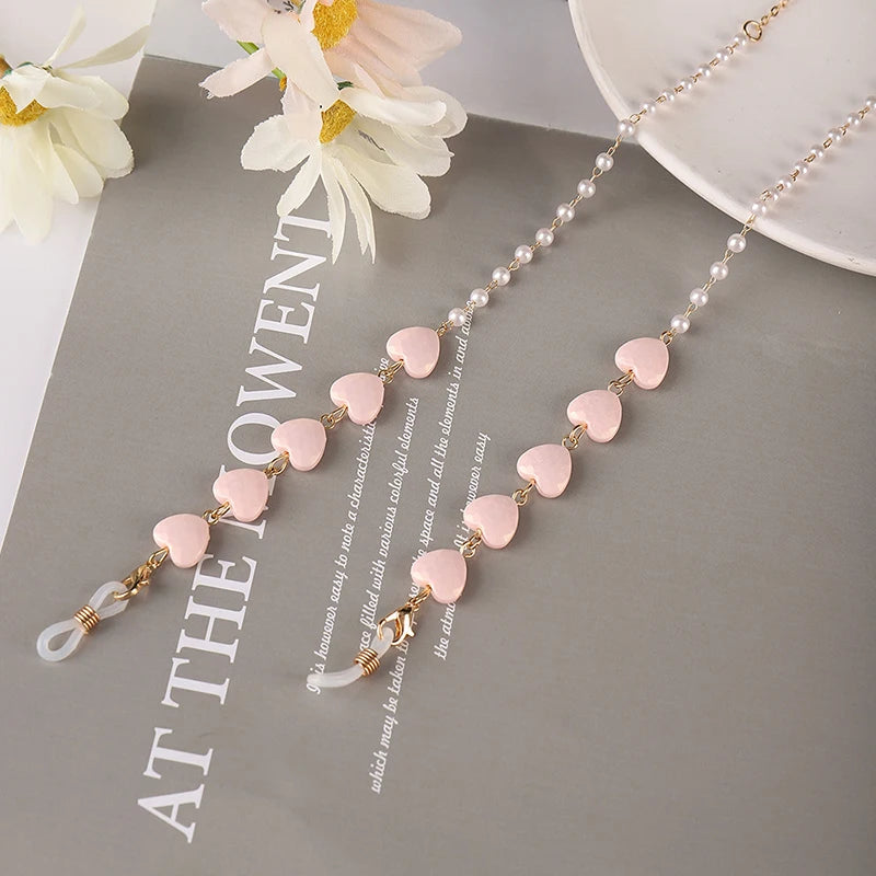 Bohemian Crystal Beaded Glasses Chains