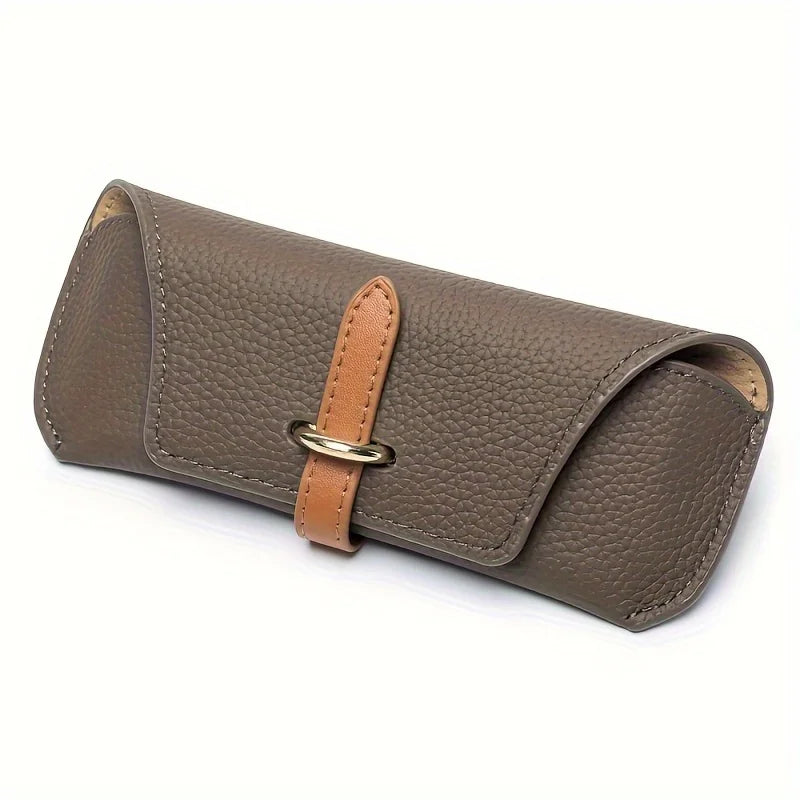 Trendy Ladies spectacle cases , suitable for various eyeglasses storage cases, portable thickened PU glasses case