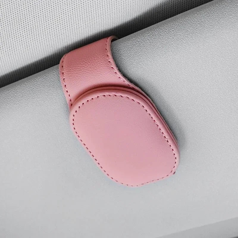 Car Glasses Case Sunglasses Clip Card Ticket Holder