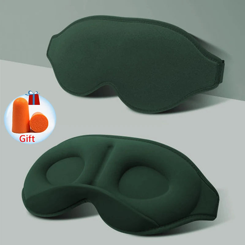Soft 3D Sleep Mask 100% Light Blocking