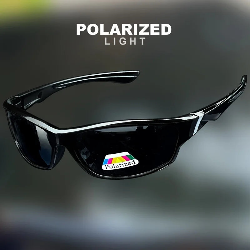Vintage Sports Sunglasses - Men Women Fishing Running Cycling Mountaineering Sport Man Sun Glasses Anti-Glare UV400