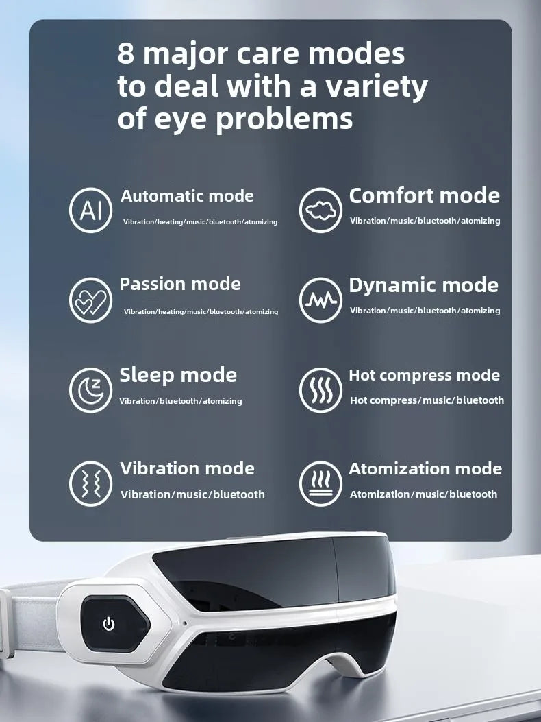 Atomized Steam Eye Massager