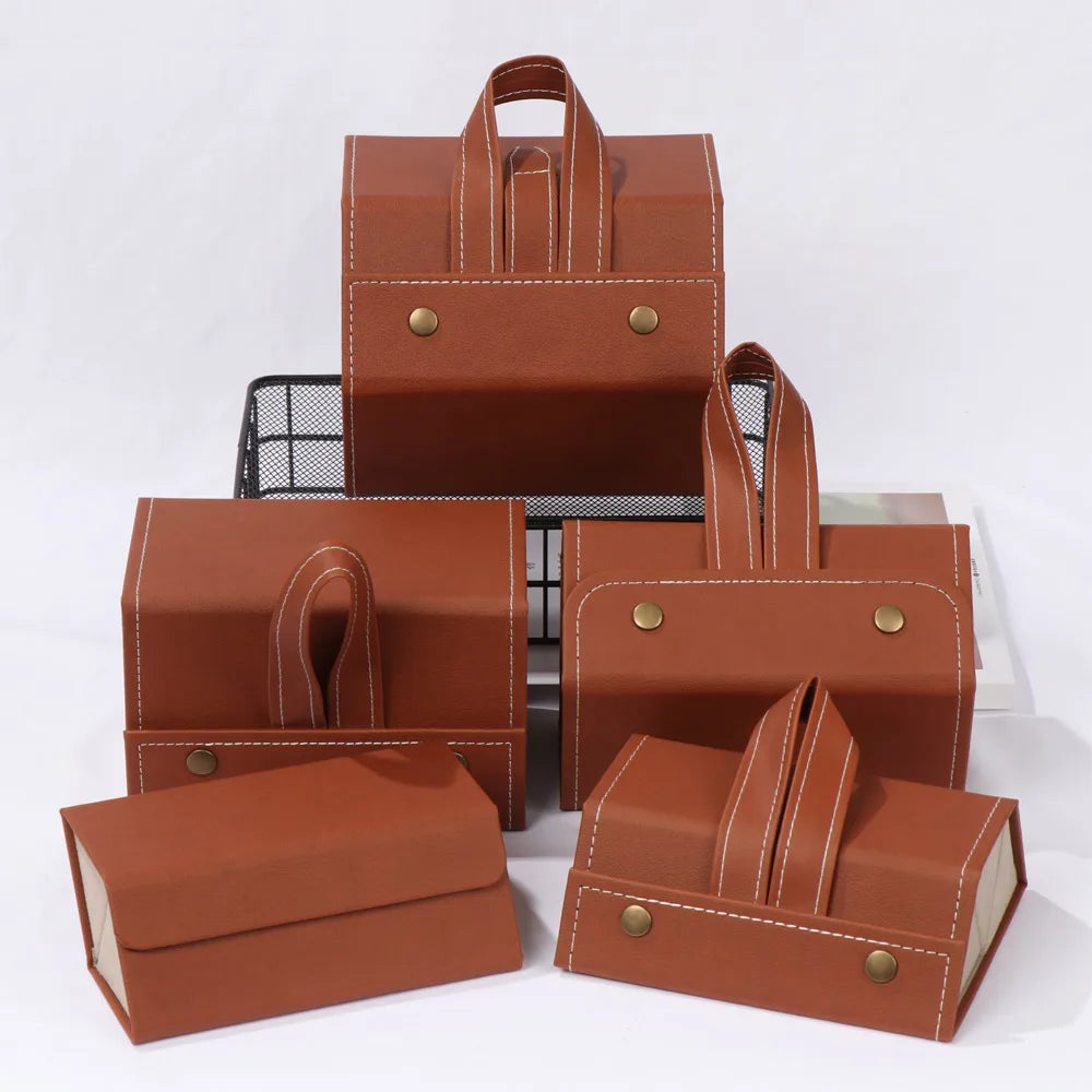 Portable Glasses Organizer 2/3/4/5/6 Multi-slot Eyeglasses Storage Display Travel Sunglasses Case