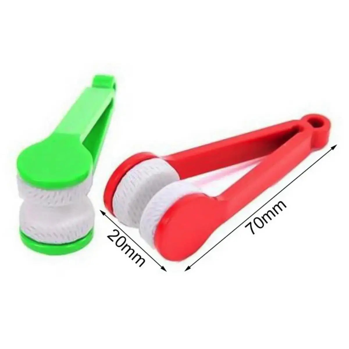 Glasses Cleaning Rub Portable Multifunctional Mini Eye Glasses Cleaner Brush Sunglasses Spectacles Microfiber Wiping Tool