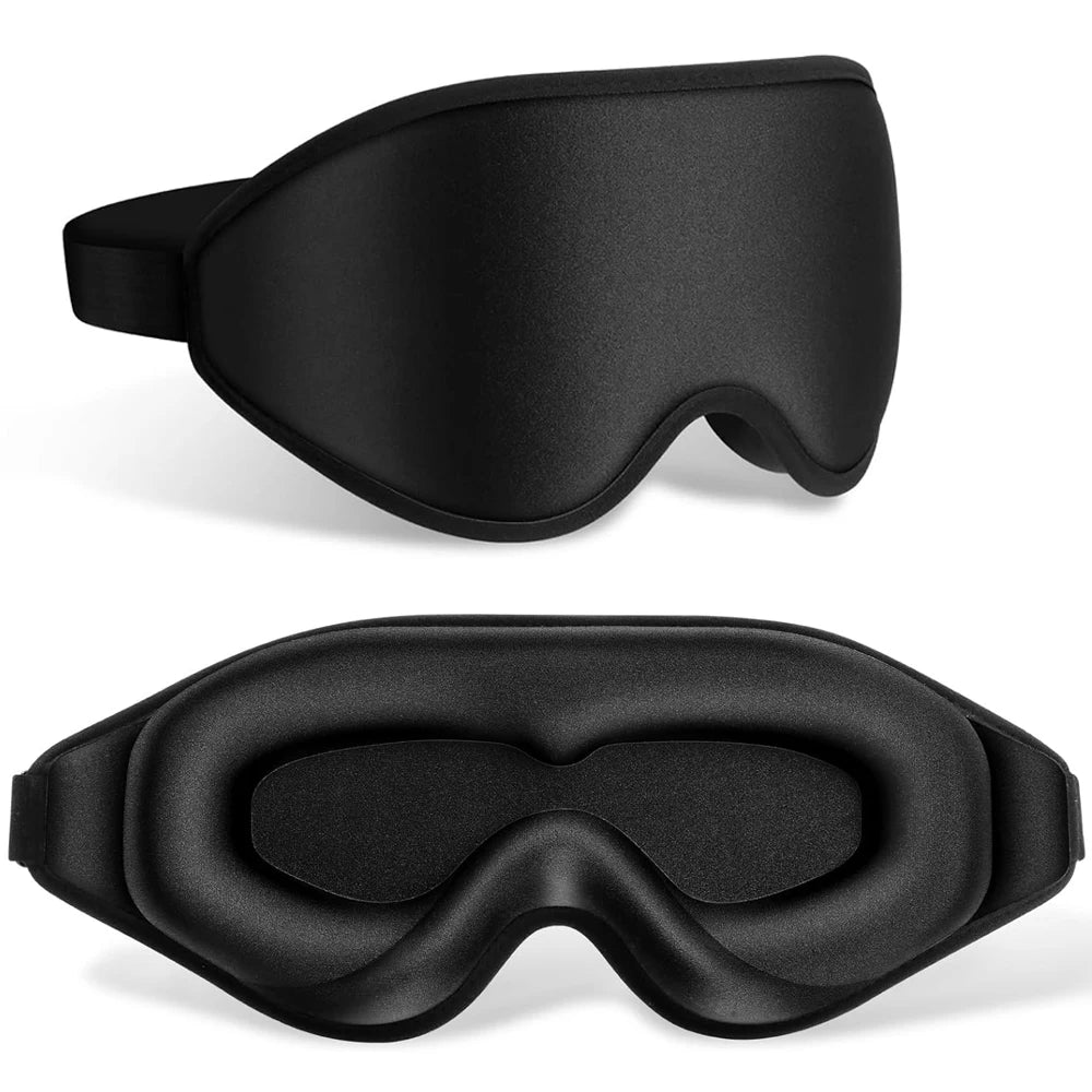 Soft 3D Sleep Mask 100% Light Blocking