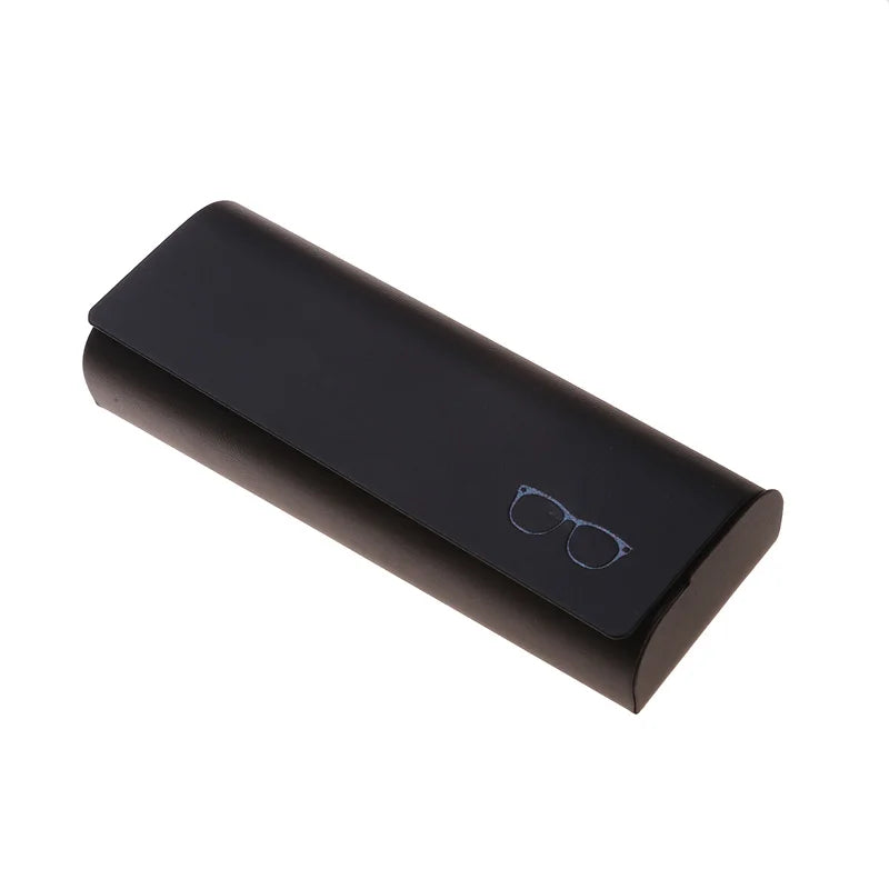 PU Leather Glasses Box - Men Women Sunglasses Spectacle Storage Box Portable Anti-Pressure Eyeglasses Bag Eyewear Accesso