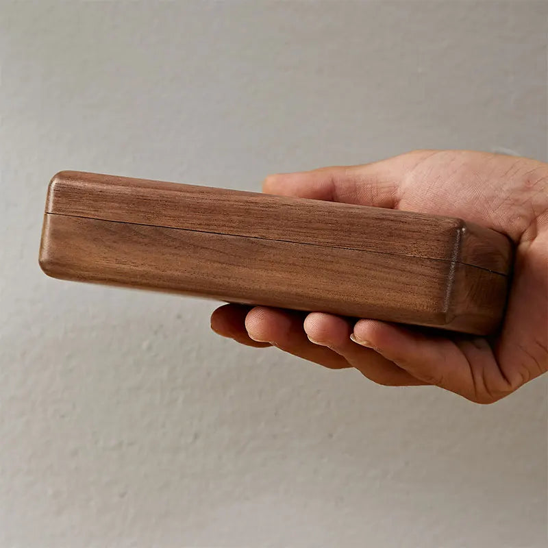 Wooden Sun Glasses Box/Eyewear Case - Accessories Portable High Quality Storage Glasses Holder Wood Eye Glass Cover Organizer