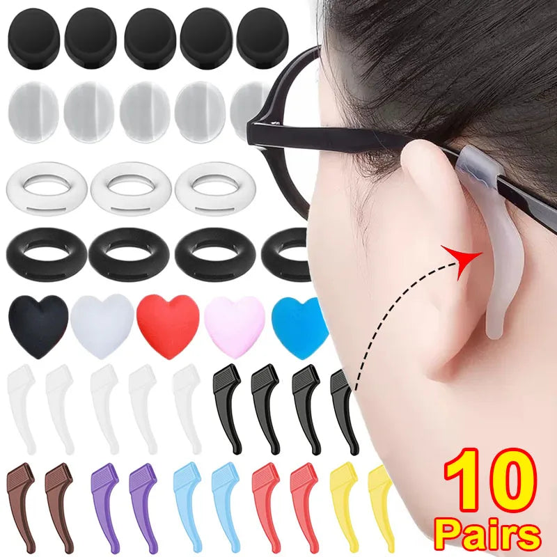 Silicone Antii-Slip Spectacle Attachments
