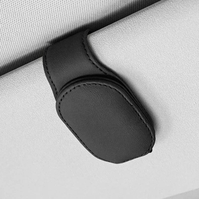 Car Glasses Case Sunglasses Clip Card Ticket Holder