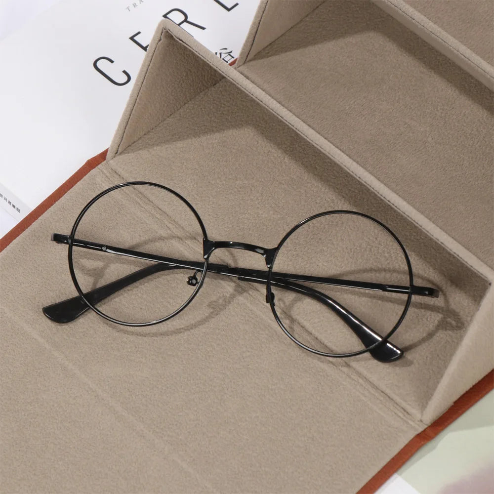 Portable Glasses Organizer 2/3/4/5/6 Multi-slot Eyeglasses Storage Display Travel Sunglasses Case
