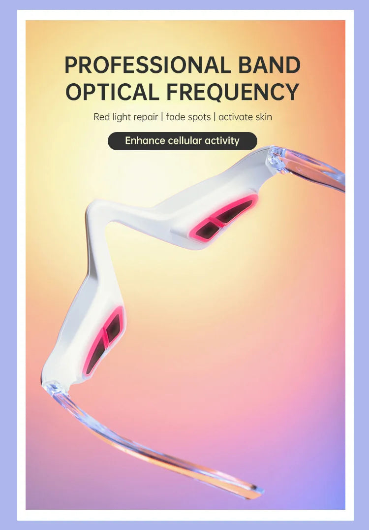 Undereye EMS Redlight - Eye Massage Instrument Beauty Device Dark Circles Anti-eye Wrinkles Essence Introducer Eye Beauty Device