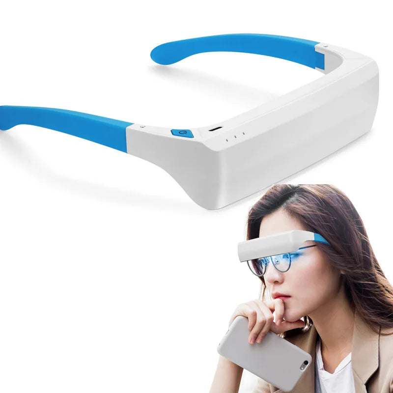 SAD Light Therapy Glasses - wearable led light anti motion sickness SAD therapy Phototherapy glasses
