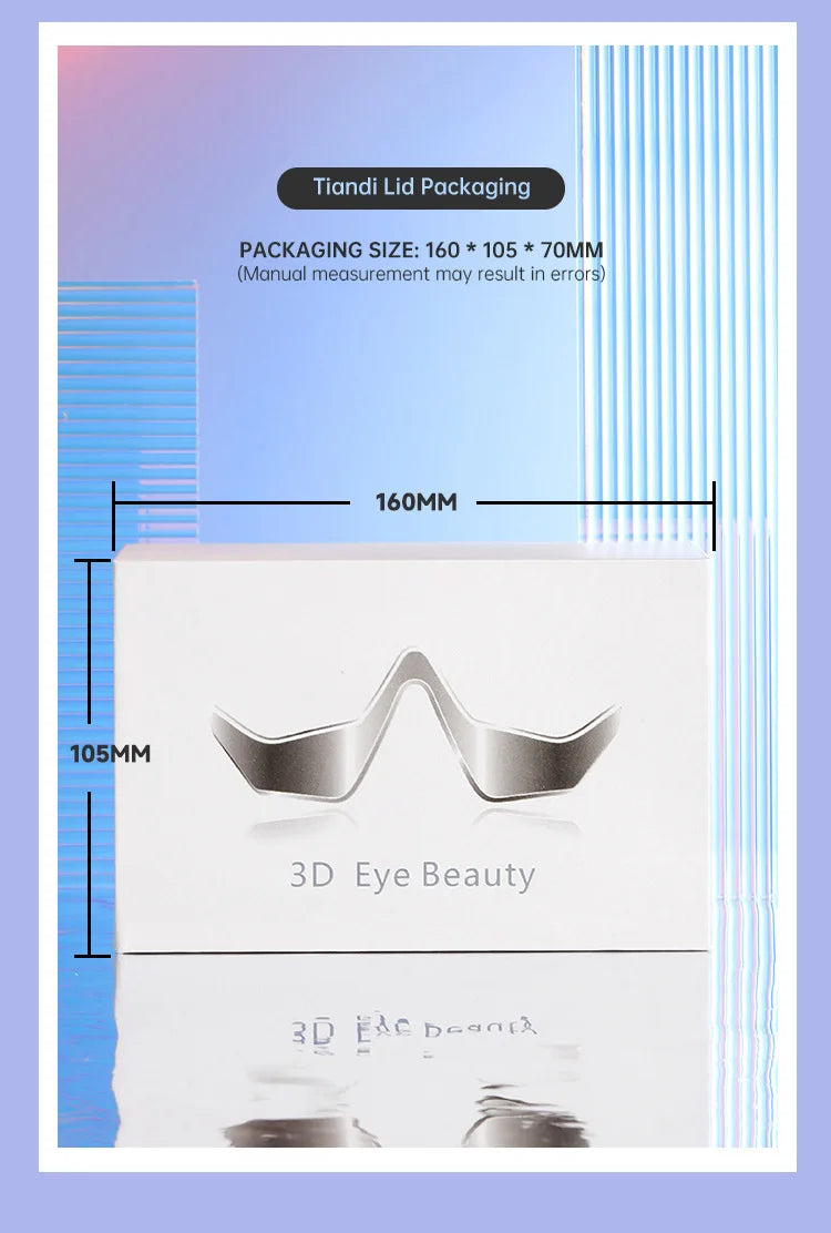 Undereye EMS Redlight - Eye Massage Instrument Beauty Device Dark Circles Anti-eye Wrinkles Essence Introducer Eye Beauty Device